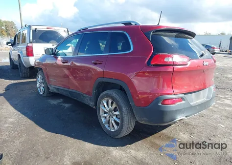 2017 Jeep Cherokee Limited Fwd из США, поврежденный, VIN 1C4PJLDB3HW549225